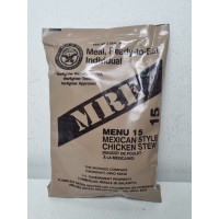 USA RAÇÃO MRE MENU 15 - Ensopado de Frango estilo Mexicano